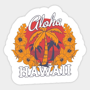 Aloha Hawaii Sticker